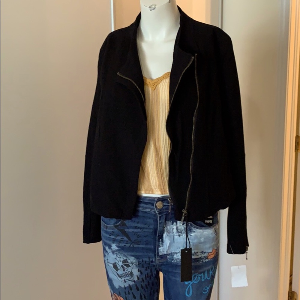 BLANKNYC jacket short style with stretch